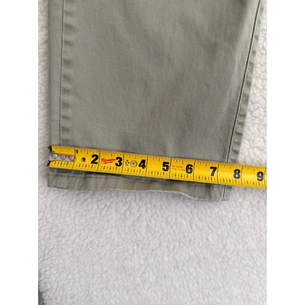 Lee Extreme Comfort Mens 36x34 Green Regular Fit Stretch Chino Pants 104273520 - Picture 9 of 10
